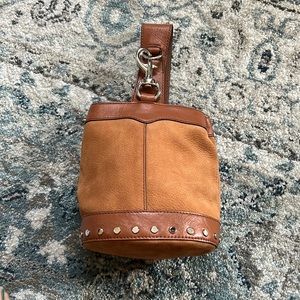 Rebecca Minkoff leather bucket bag
